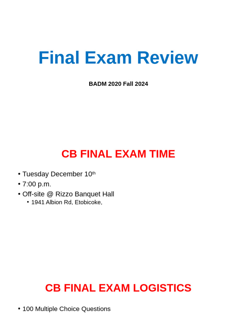 Final Exam Review - Consumer Behavior | PDF | Behavior | Consumer Behaviour