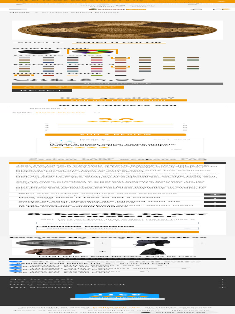 Custom Shield Builder - Calimacil | PDF