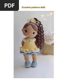 Pattern Doll d and Dress