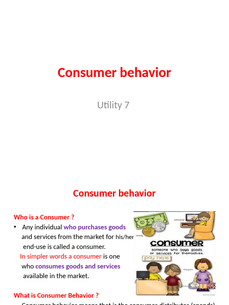 Maximizing Utility in Consumer Behavior | PDF | Utility | Marginal Utility