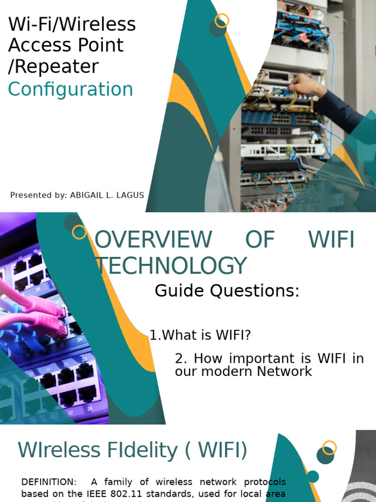 Wi-Fi Access Point and Repeater Guide | PDF | Wi Fi | Computer Network
