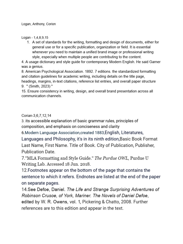 English Group Assignment | PDF | Citation | Note (Typography)