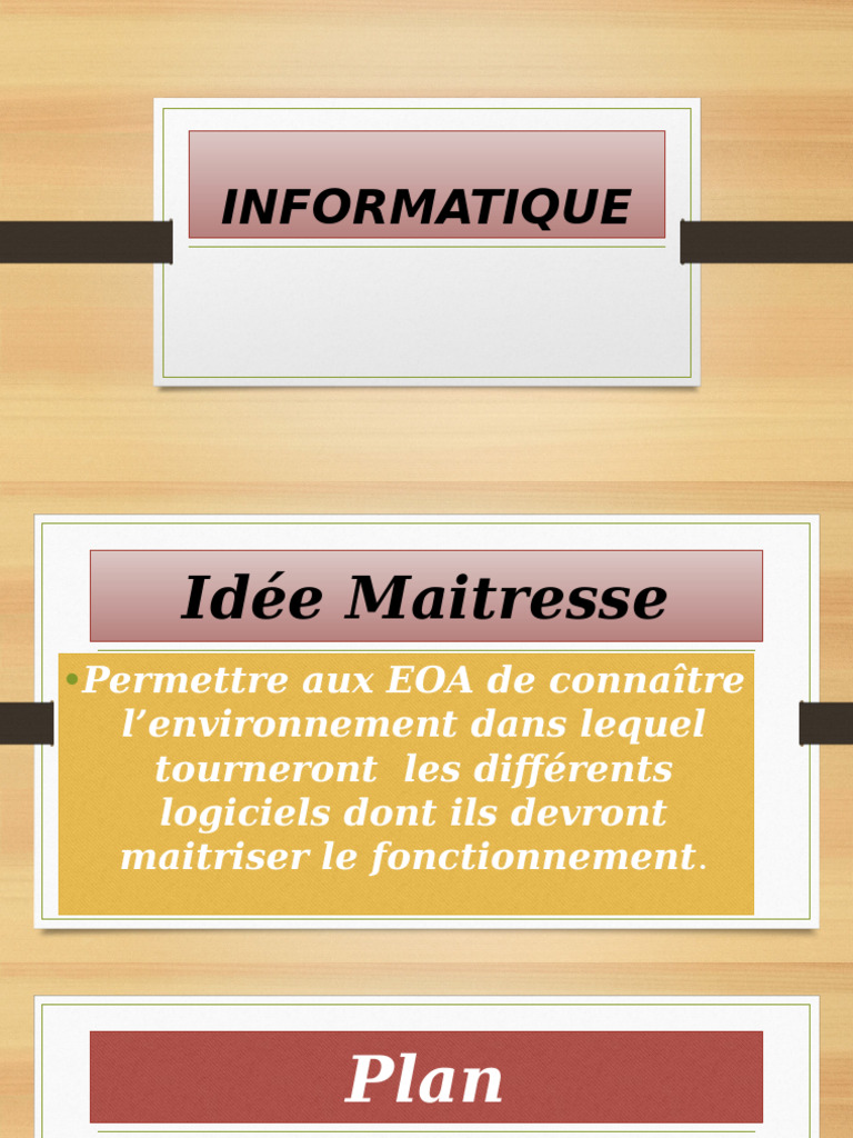 Définition et Composants d'un Ordinateur | PDF | Périphérique ...