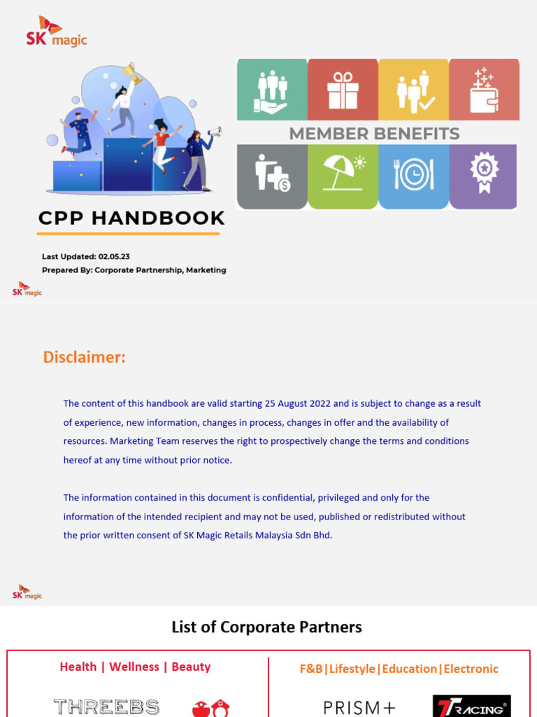 CPP Member Discounts and Benefits Guide | PDF | Cuisine