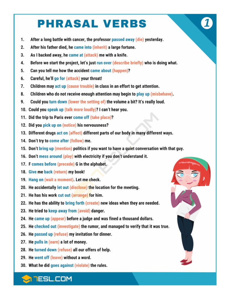Phrasal Verbs Pdf
