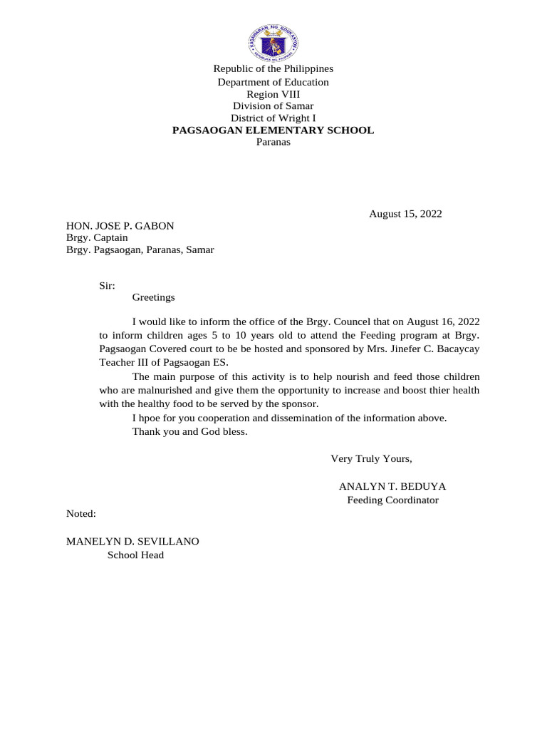Pagsaogan Elementary School Activities | PDF | Learning | Cognition