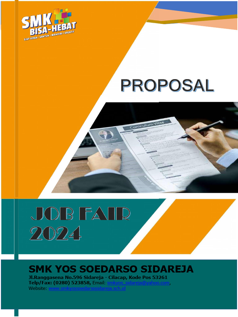Proposal Job Fair 2024 SMK Yos | PDF