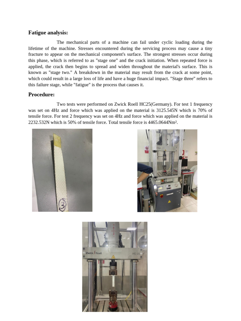 Fatigue Analysis of Mechanical Components | PDF