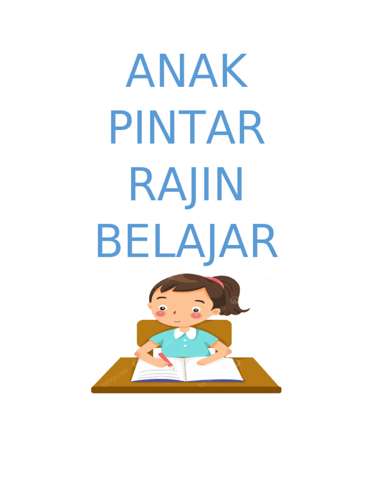 Anak Pintar Rajin Belajar | PDF
