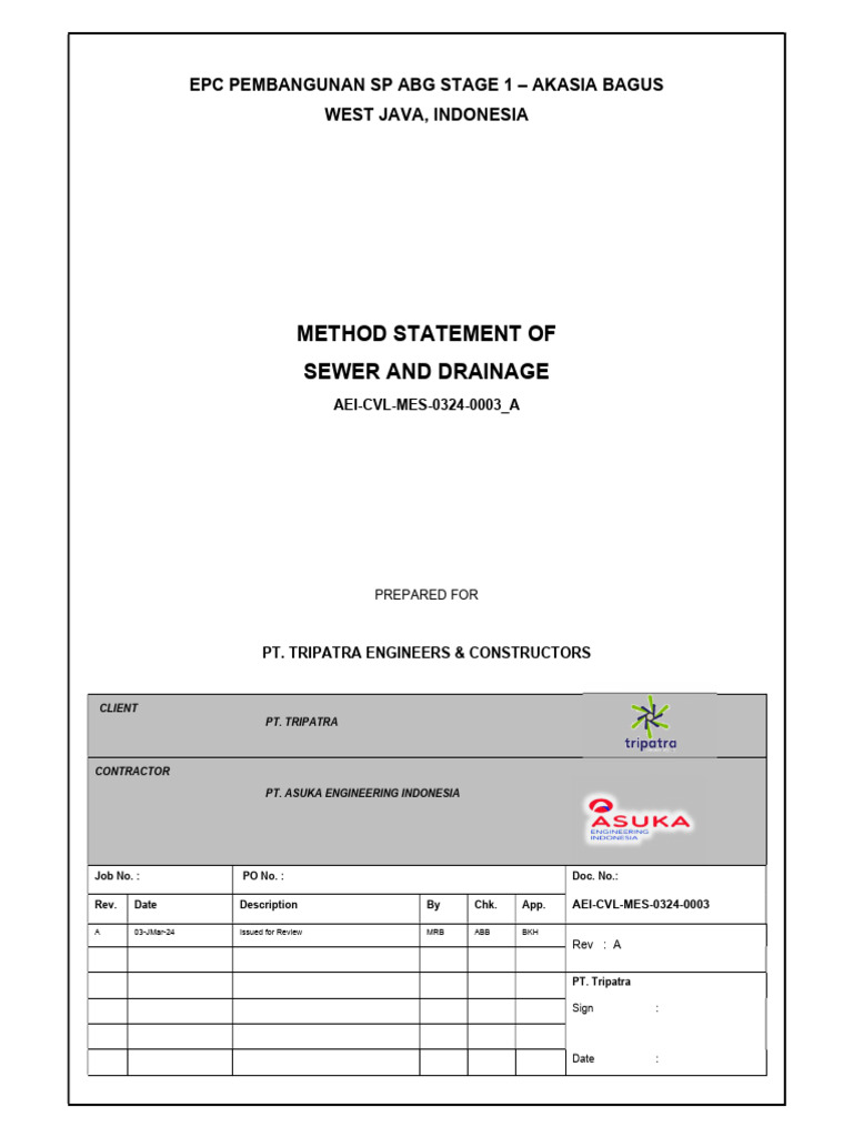 MS DRAINAGE | PDF | Concrete | Building Materials