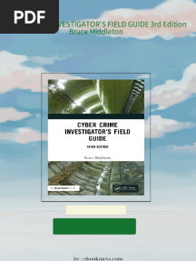 CYBER CRIME INVESTIGATOR'S FIELD GUIDE 3rd Edition Bruce Middleton download pdf