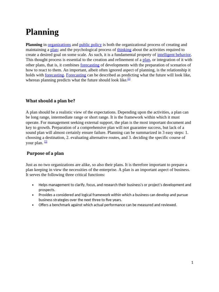 GSM notes 3 | PDF | Income Statement | Strategic Planning