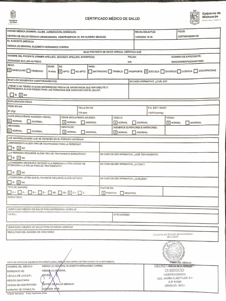 Scan 13 Ene 25 21 27 39 | PDF | Medicina CLINICA | Especialidades Medicas