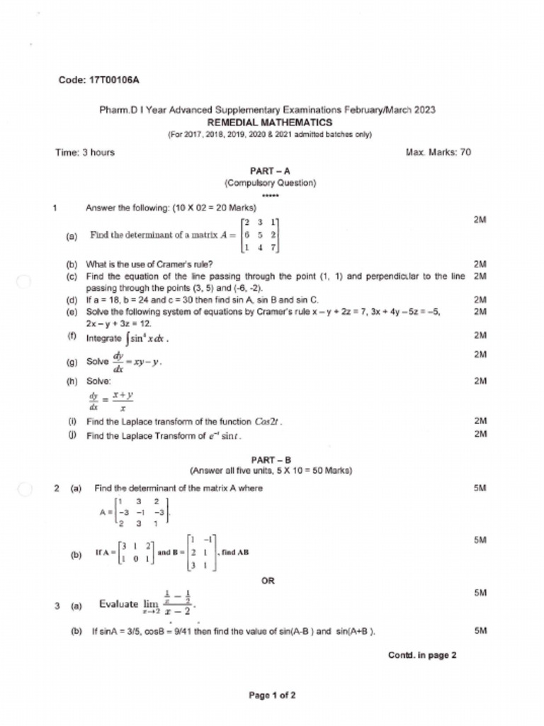 Remedial mathematics min pdf