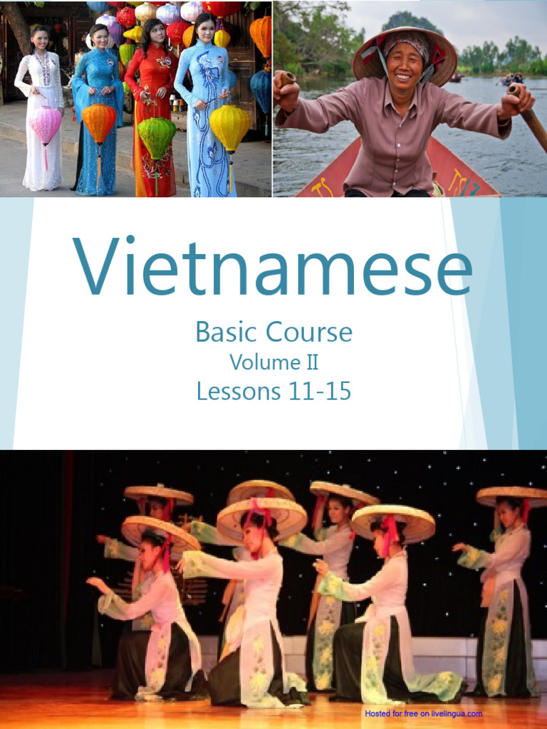 FSI - Vietnamese Basic Course - Volume 2 - Student Text | PDF