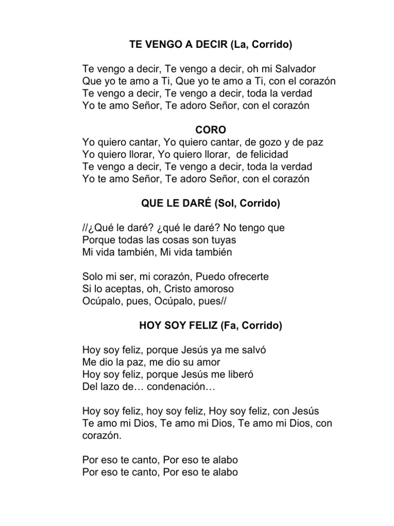 Mix Corrido de Divino Maestro | PDF