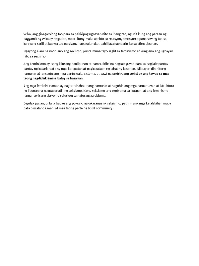 Wika | PDF