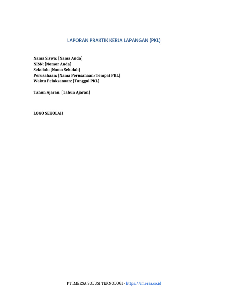 Laporan PKL SMK Jurusan RPL | PDF