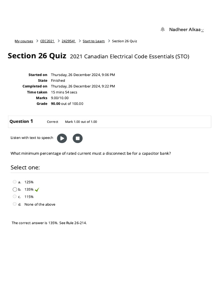 section-26-quiz-pdf-transformer-electrical-engineering