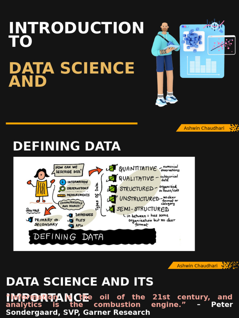Introduction To DS PDF | PDF | Data Science | Data
