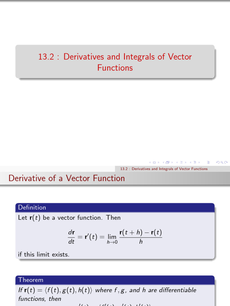 Math241_13.2 | PDF | Tangent | Vector Space