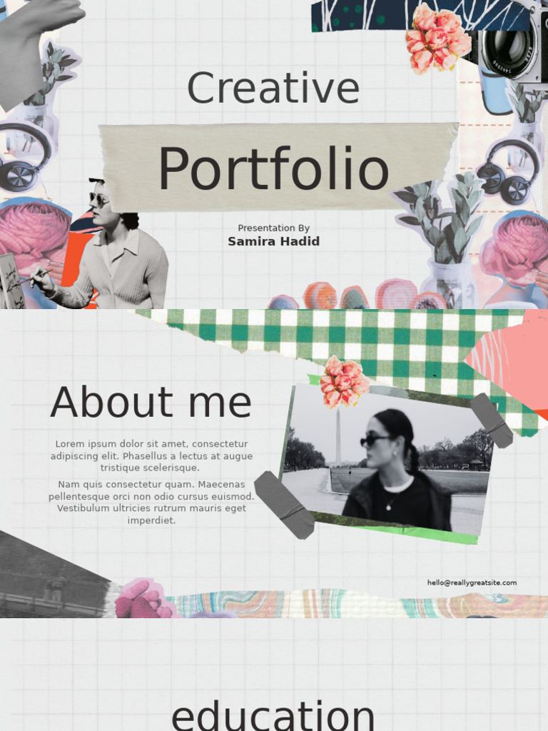 Samira Hadid Graphic Design Portfolio | PDF