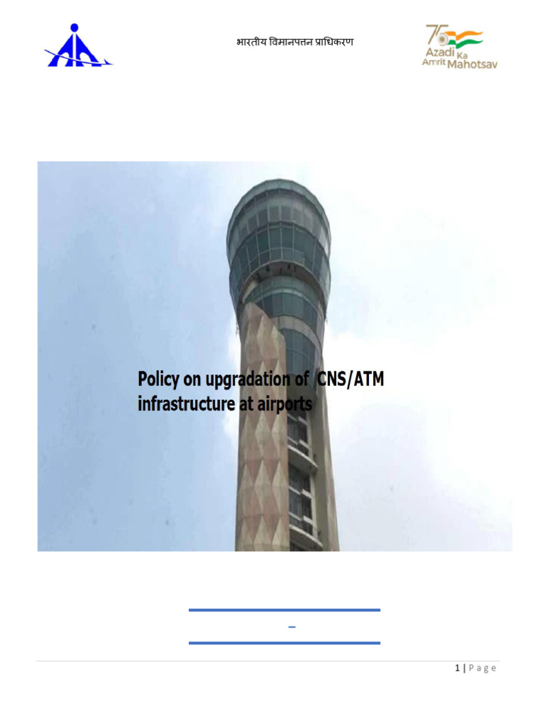 Airport Infrastructure | PDF | Air Traffic Control | Airport