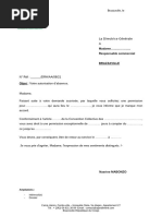 Modèle de Soit Transmis Administratif | PDF
