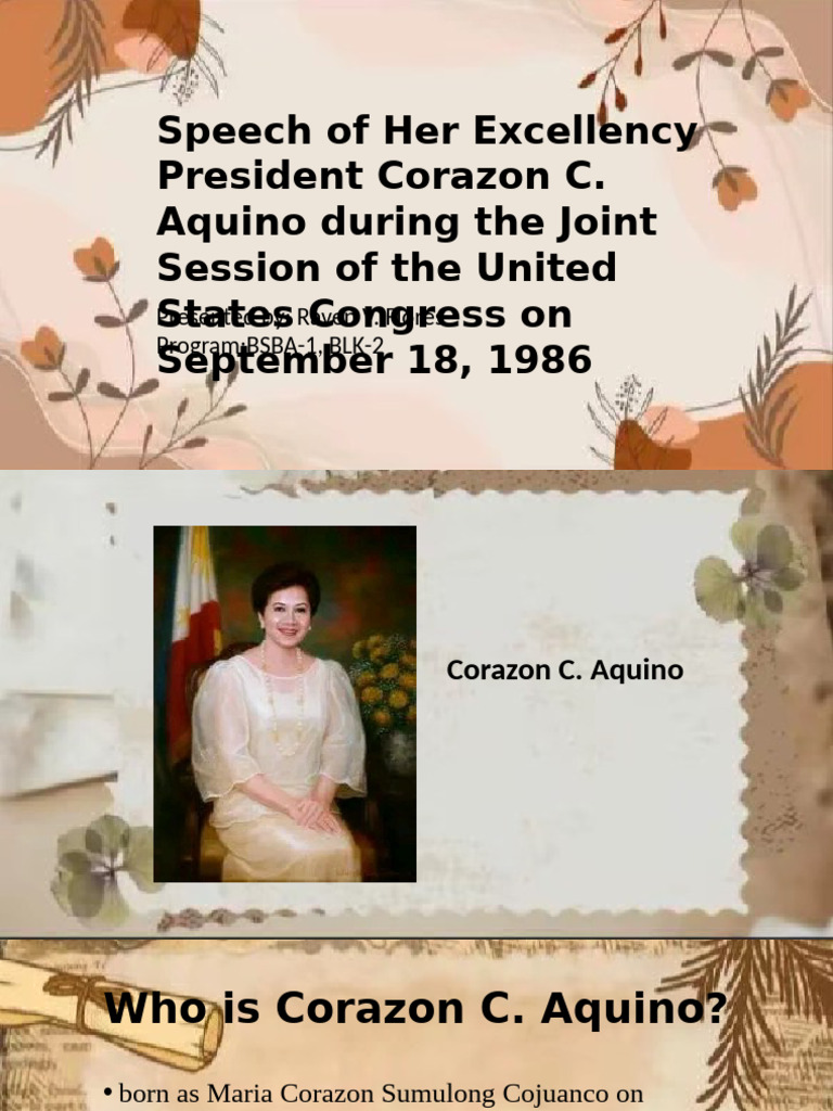 Report in Philippine History | PDF | Corazon Aquino | Philippines