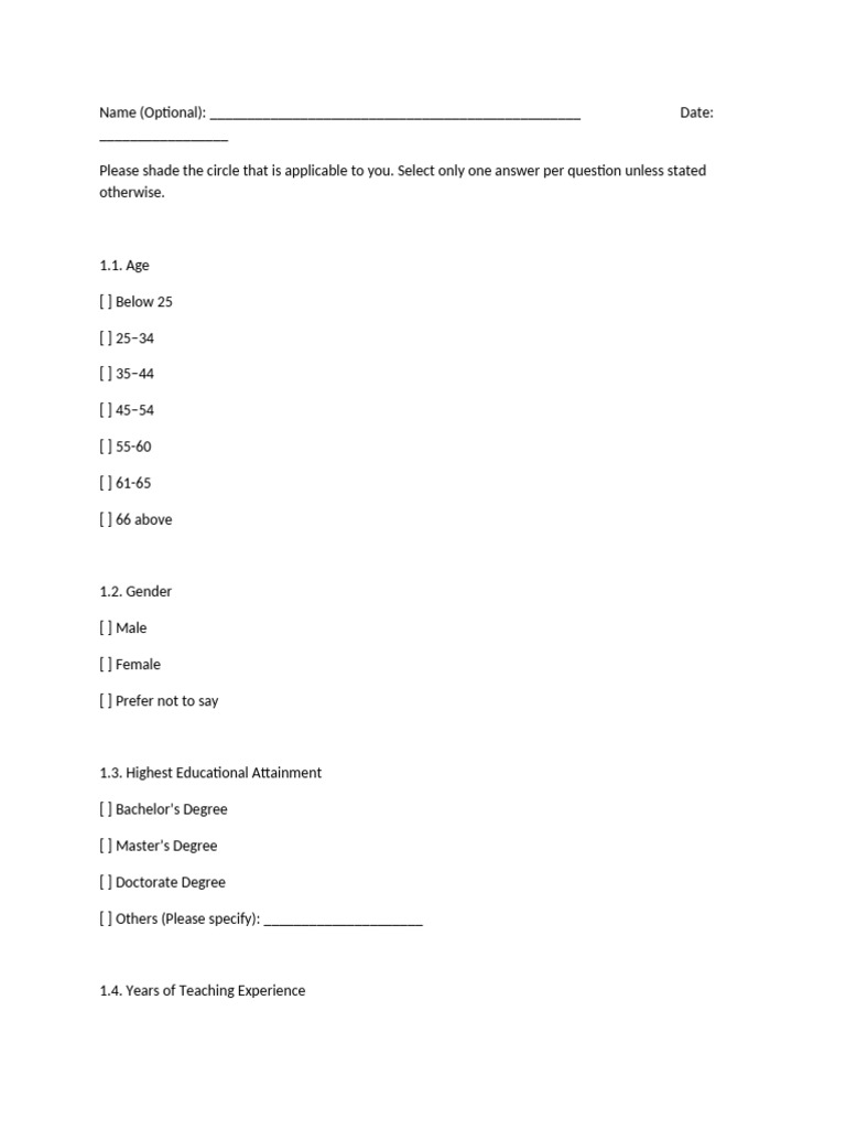 Demographic | PDF