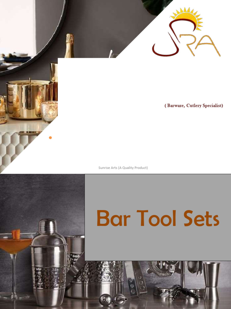 Barware PPTS (2) | PDF | Brass | Secondary Sector Of The Economy