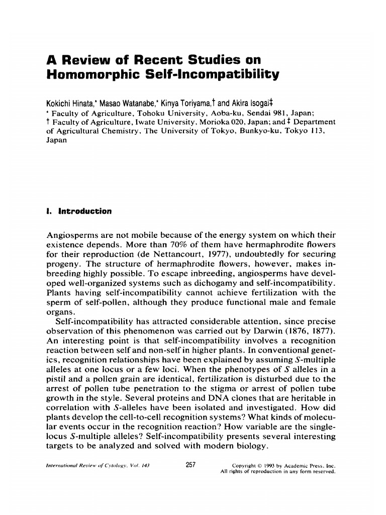 A Review of Recent Studies On | PDF | Dominance (Genetics) | Biochemistry