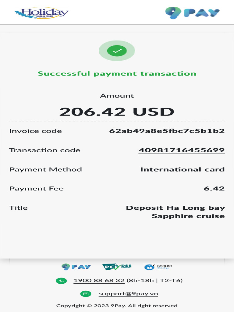 Transaction Result | PDF