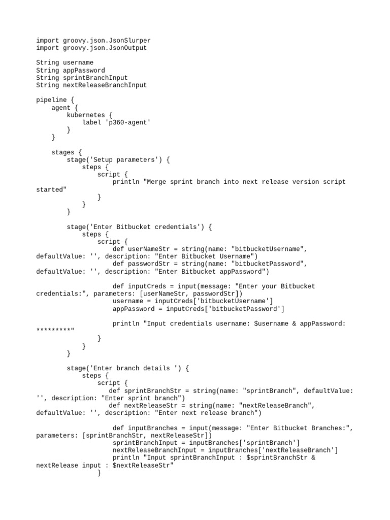 Jenkins Pipeline For Automation | PDF | Computer Science | Computer Data