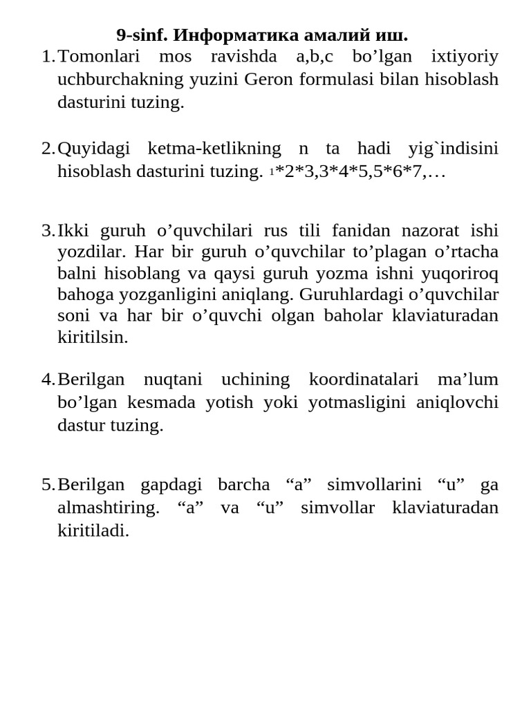 05 9-10-11 Sinf INFORMAT Olimpiada | PDF