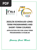 NIPAM Training 2026-2027 | PDF