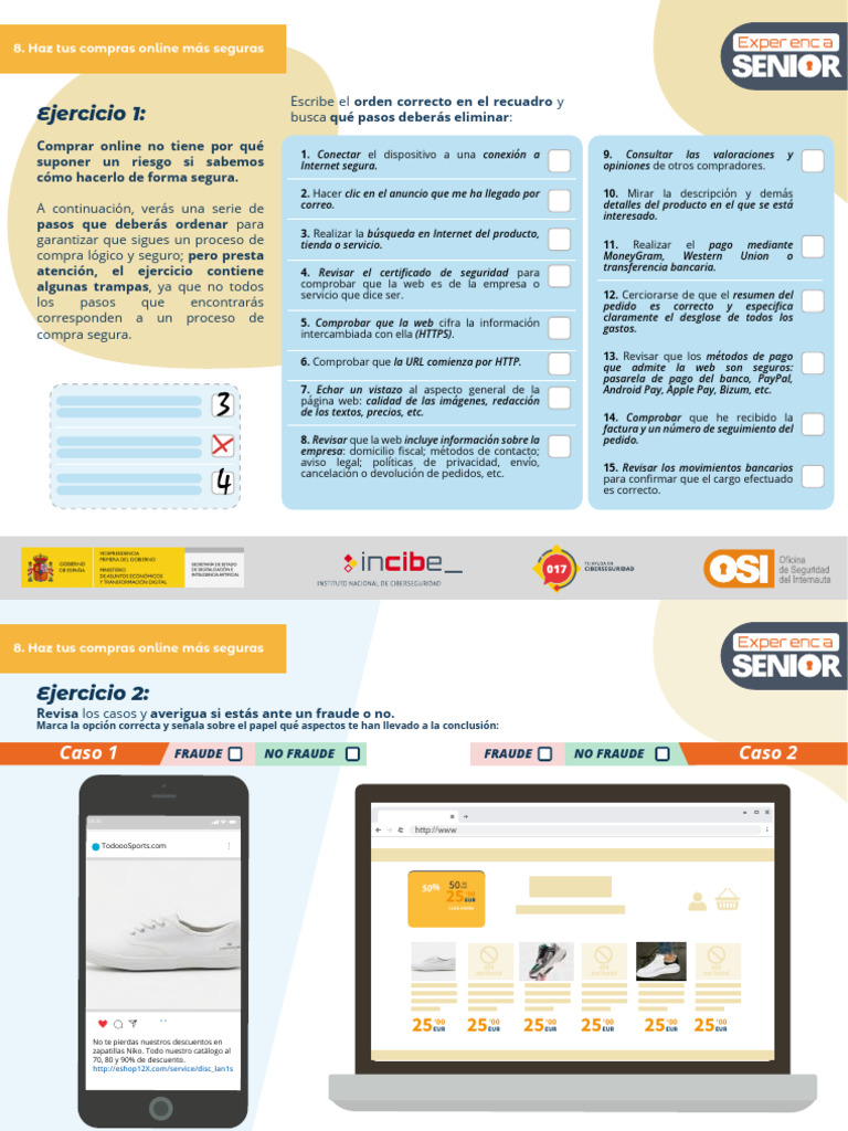 Compras Online Seguras | PDF | Red mundial | Las compras en línea