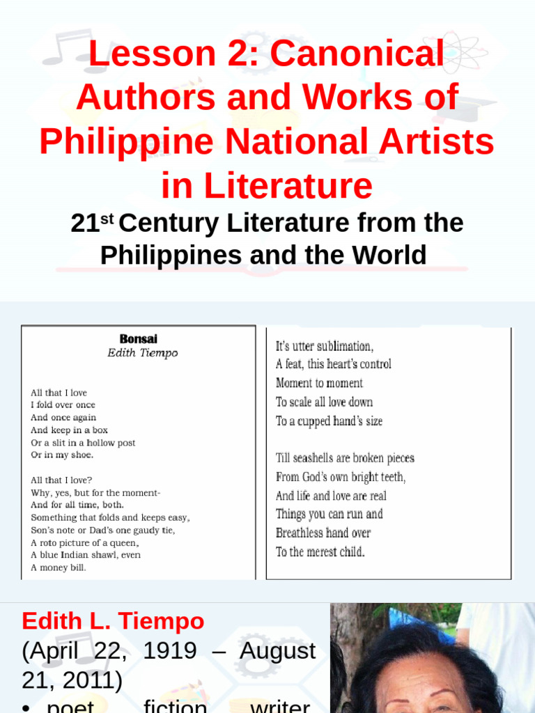 Philippine Literature: Edith Tiempo's Legacy | PDF | Metaphor | Poetry