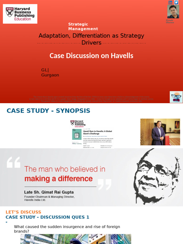 SM2+Case+ +Havells | PDF | Brand | Business