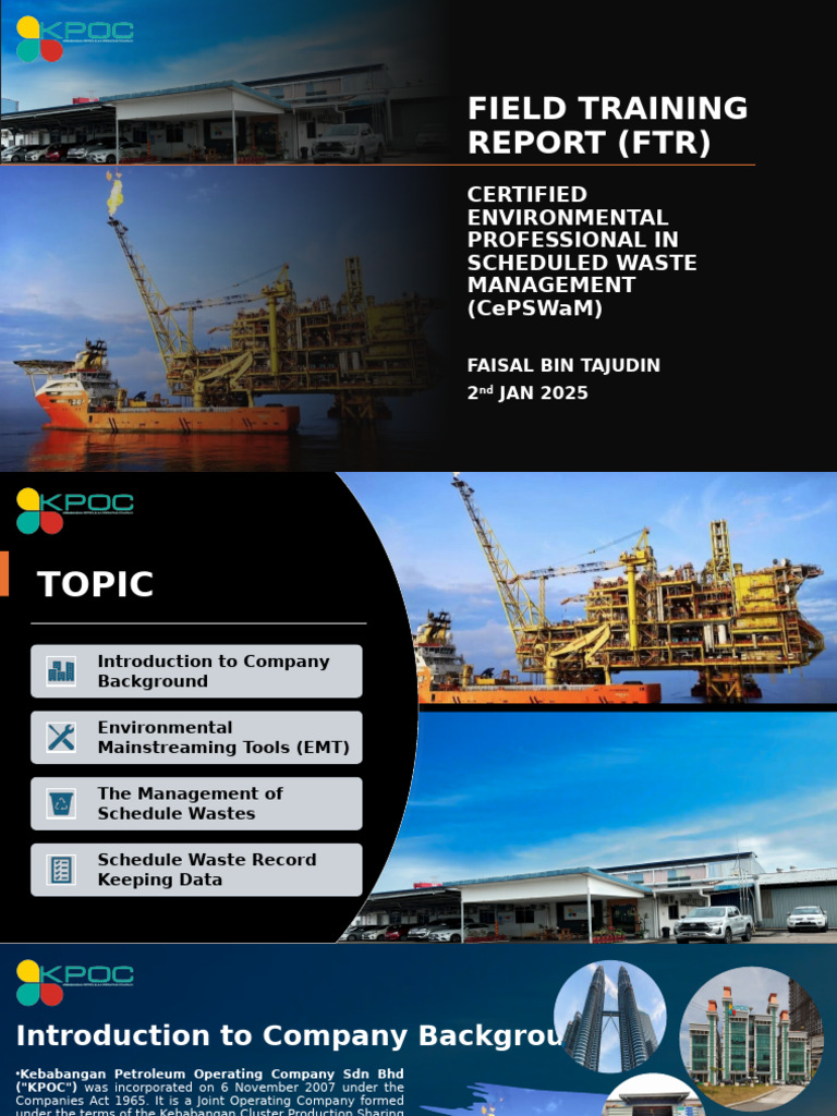 CePSWaM Field Training Report 2025 | PDF | Logistics | Waste