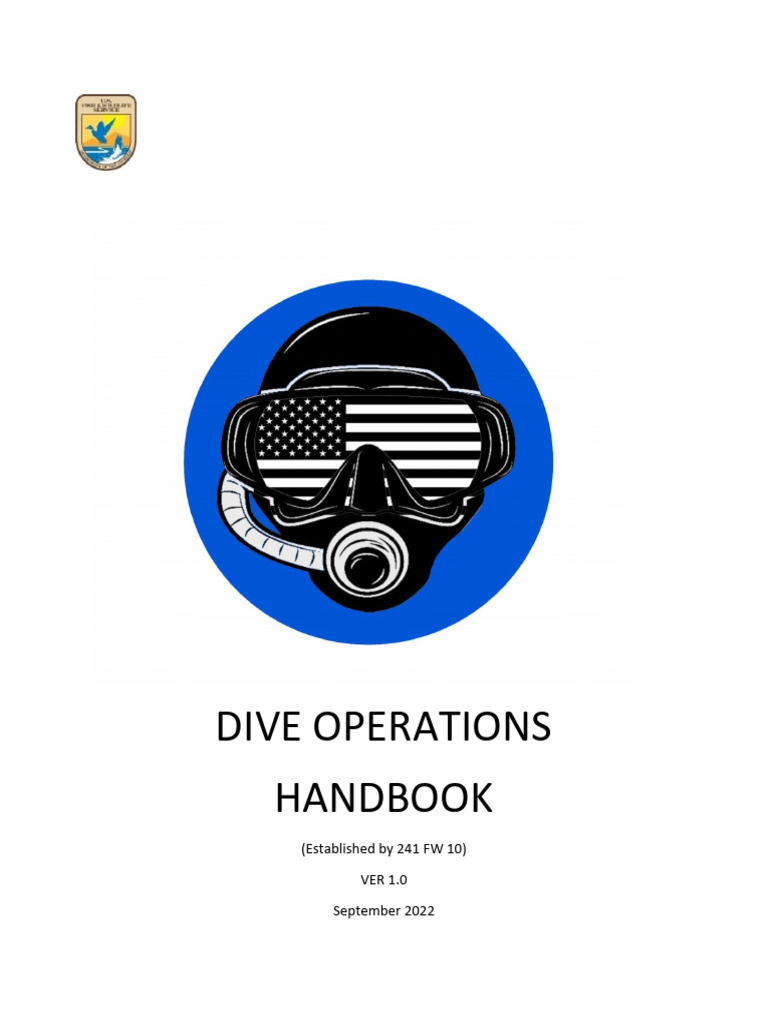 Dive Operations Handbook | PDF | Scuba Diving | Underwater Diving