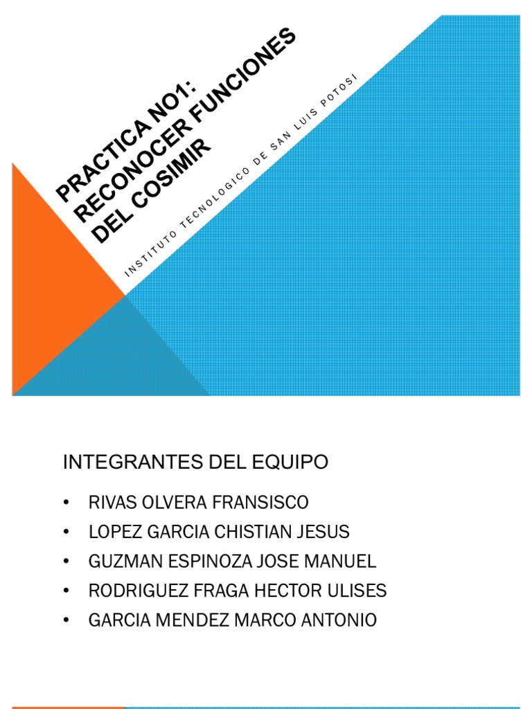 Comandos Basicos COSIMIR | PDF