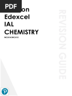 Edexcel IAL Chemistry Unit 1 Notes | PDF | Chemical Bond | Ion
