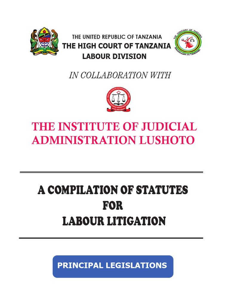 Tanzania Labour Litigation Statutes Guide | PDF | Lawsuit | Discovery (Law)