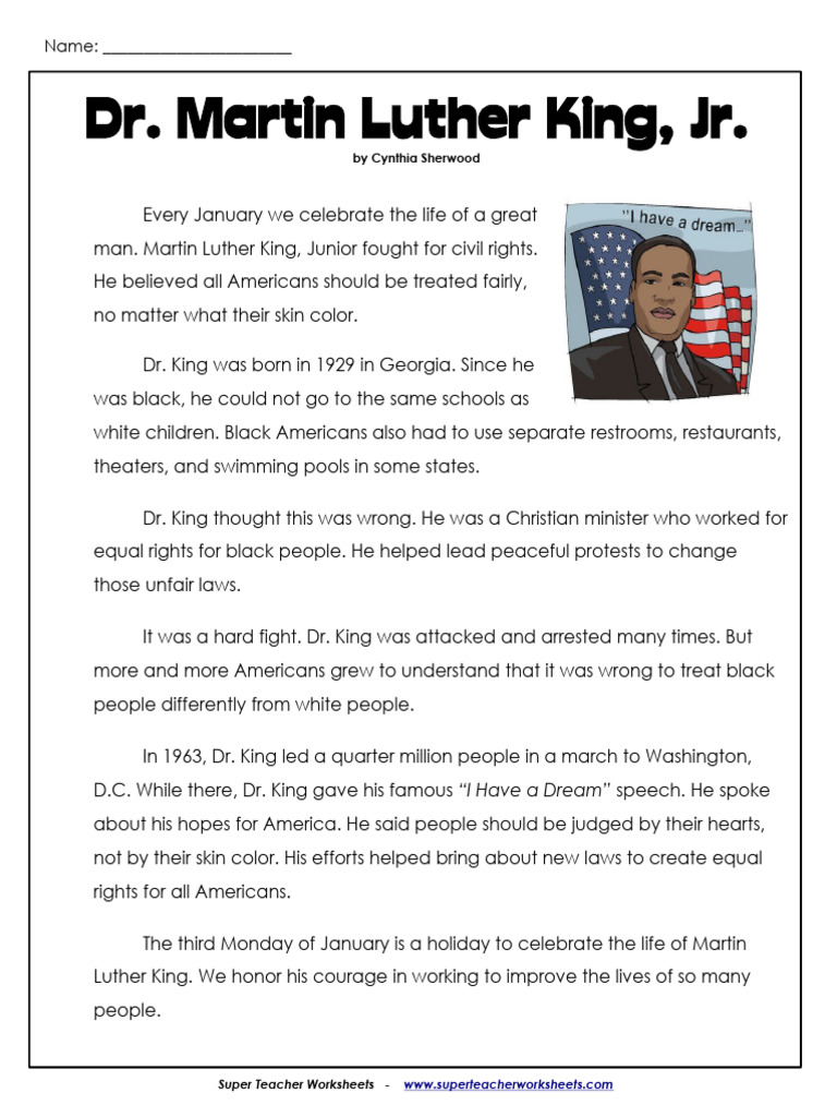 Copia de 3rd Martin Luther King - WMFNW 1 2 | PDF | Martin Luther King Jr.