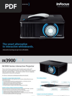 InFocus_IN3900_Series Interactive White Boards