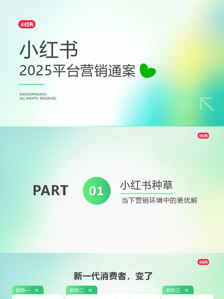 2025小红书平台营销通案 83页 | PDF