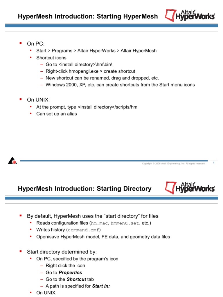 Hypermesh Menus Intro | PDF | Icon (Computing) | Computer File