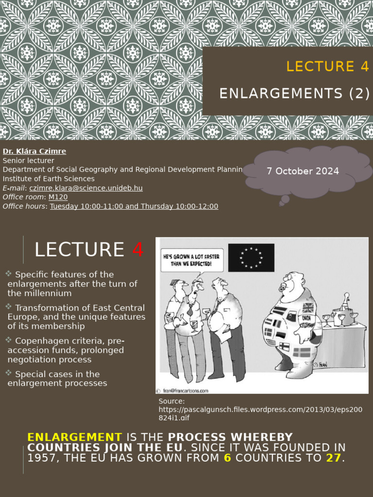 EUStudies 04 October756 | PDF | Enlargement Of The European Union ...