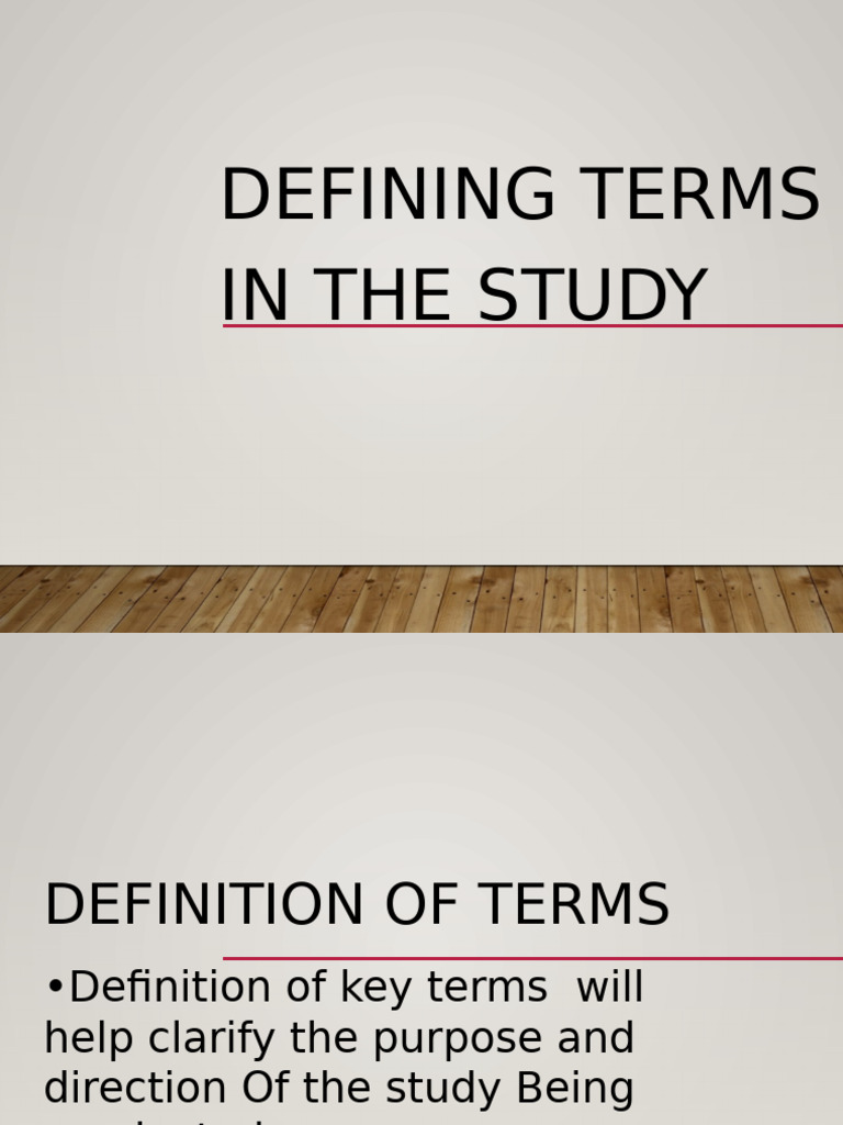 DEFINING TERMS-WPS Office | PDF | Definition | Cakes
